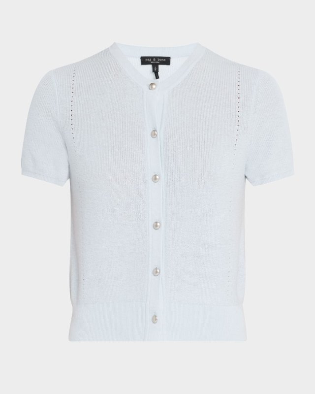 Dina Short-Sleeve Cardigan